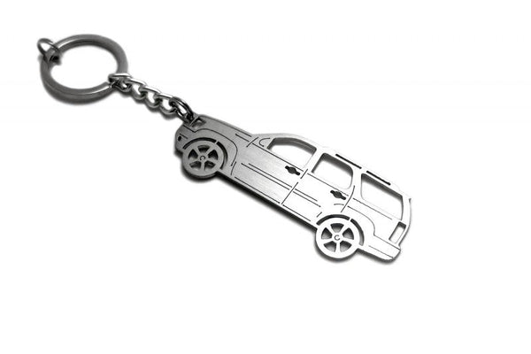 Car Keychain for Chevrolet Tahoe III (type STEEL) - decoinfabric