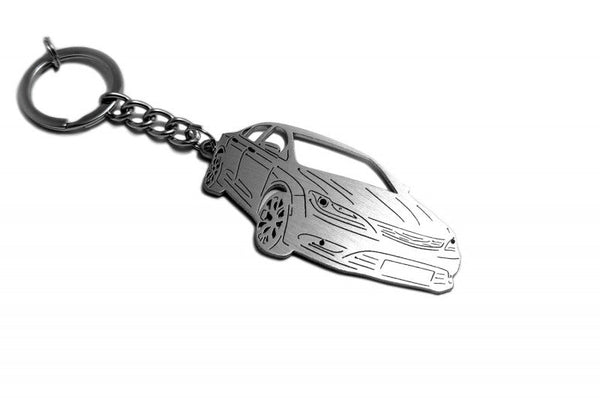 Car Keychain for Chrysler 200 II (type 3D) - decoinfabric
