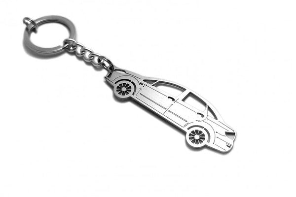 Car Keychain for Fiat Linea (type STEEL) - decoinfabric