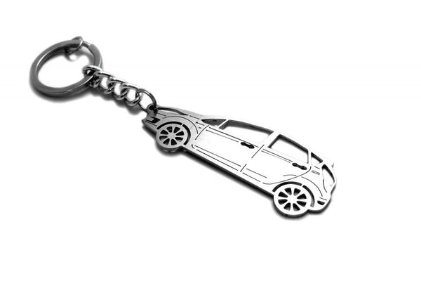 Car Keychain for Ford Fiesta 2008-2017 (type STEEL) - decoinfabric