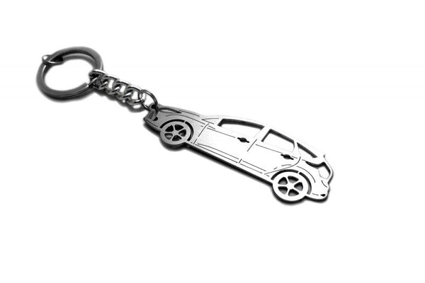 Car Keychain for Ford Focus III 5D (type STEEL) - decoinfabric