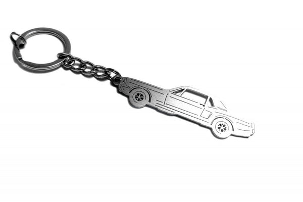 Car Keychain for Ford Mustang I (type STEEL) - decoinfabric