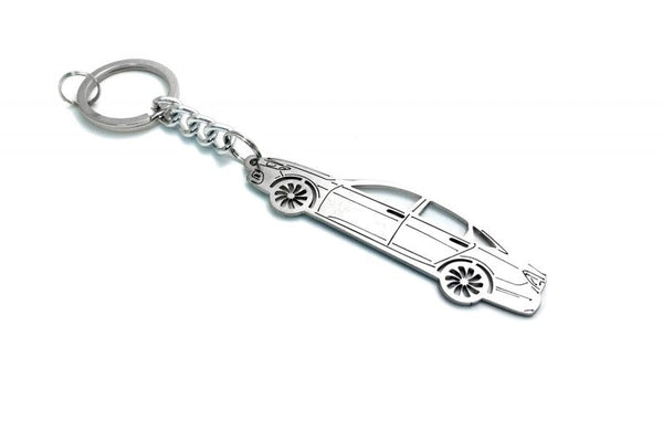 Car Keychain for Honda Accord X 4D (type STEEL) - decoinfabric