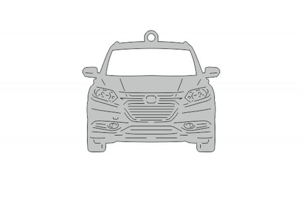 Car Keychain for Honda HR-V II (type FRONT) - decoinfabric