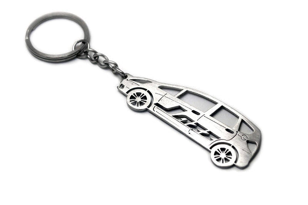 Car Keychain for Honda Jazz III (type STEEL) - decoinfabric