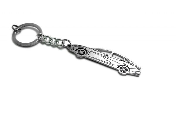 Car Keychain for Hyundai Elantra VII CN7 (type STEEL) - decoinfabric