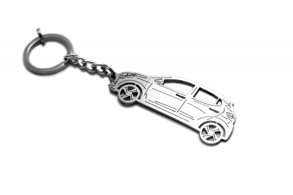 Car Keychain for Hyundai i10 III (type STEEL) - decoinfabric