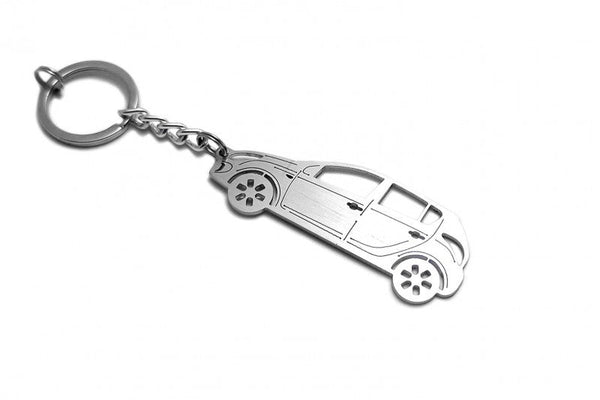 Car Keychain for Hyundai i20 I (type STEEL) - decoinfabric