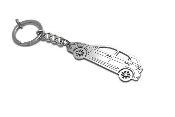 Car Keychain for Hyundai i20 II (type STEEL) - decoinfabric