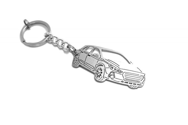 Car Keychain for Hyundai i30 III (type 3D) - decoinfabric