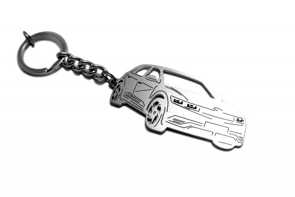 Car Keychain for Hyundai Ioniq 5 (type 3D) - decoinfabric