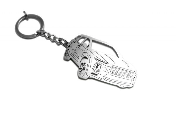 Car Keychain for Hyundai SantaFe IV (type 3D) - decoinfabric