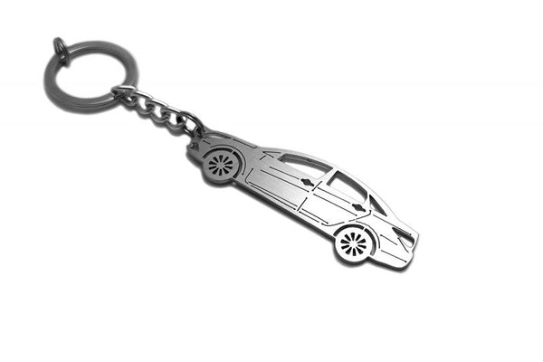 Car Keychain for Hyundai Sonata VI YF (type STEEL) - decoinfabric