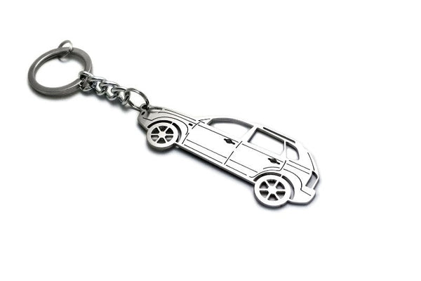 Car Keychain for Hyundai Tucson I (type STEEL) - decoinfabric