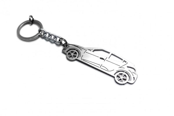Car Keychain for Hyundai Veloster I (type STEEL) - decoinfabric