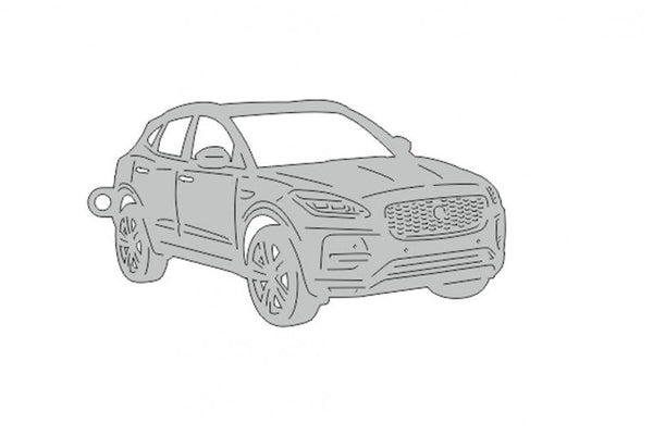 Car Keychain for Jaguar E-Pace (type 3D) - decoinfabric