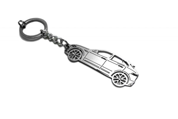 Car Keychain for Jaguar E-Pace (type STEEL) - decoinfabric