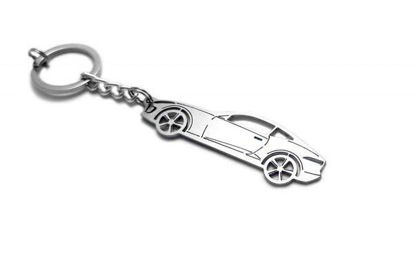 Car Keychain for Jaguar F-Type (type STEEL) - decoinfabric