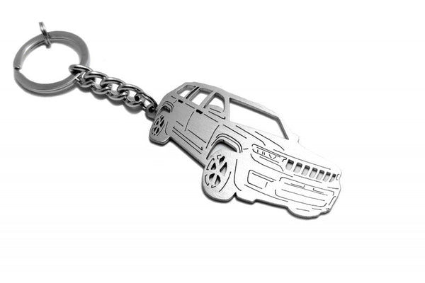 Car Keychain for Jeep Cherokee V (type 3D) - decoinfabric
