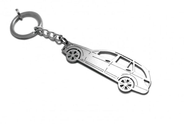 Car Keychain for Mercedes C-Class W204 Universal (type STEEL) - decoinfabric