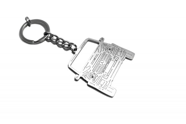 Car Keychain for Mercedes G-Class W464 (type FRONT) - decoinfabric