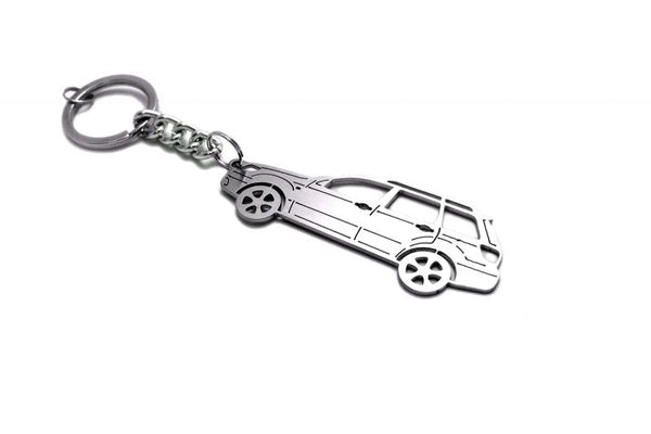 Car Keychain for Mitsubishi Outlander I (type STEEL) - decoinfabric
