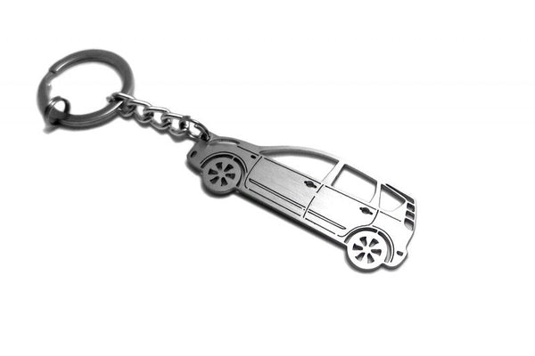 Car Keychain for Nissan Note I (type STEEL) - decoinfabric