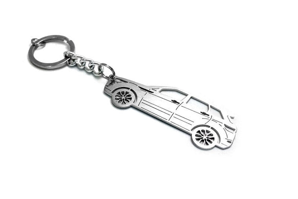 Car Keychain for Range Rover Evoque I (type STEEL) - decoinfabric