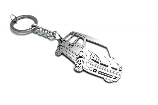 Car Keychain for Renault Kangoo I (type 3D) - decoinfabric