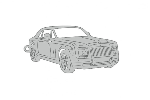 Car Keychain for Rolls-Royce Phantom Coupé (type 3D) - decoinfabric
