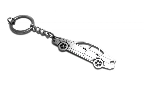 Car Keychain for Subaru Legacy IV (type STEEL) - decoinfabric