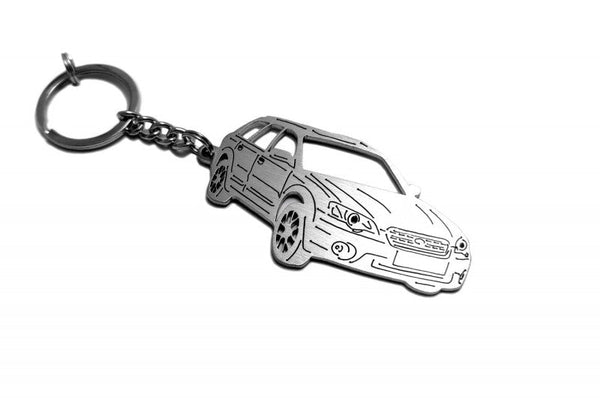 Car Keychain for Subaru Outback III (type 3D) - decoinfabric