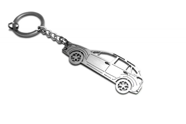 Car Keychain for Subaru XV I (type STEEL) - decoinfabric