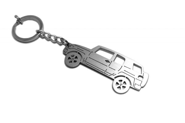 Car Keychain for Toyota FJ Cruiser (type STEEL) - decoinfabric