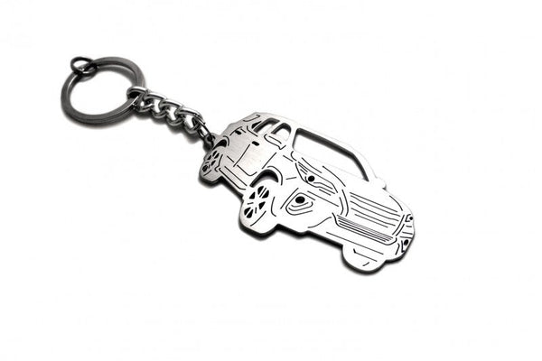 Car Keychain for Toyota Fortuner II (type 3D) - decoinfabric