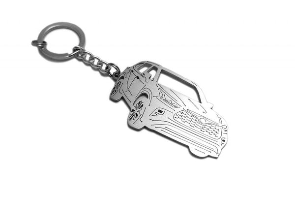 Car Keychain for Toyota Highlander IV (type 3D) - decoinfabric