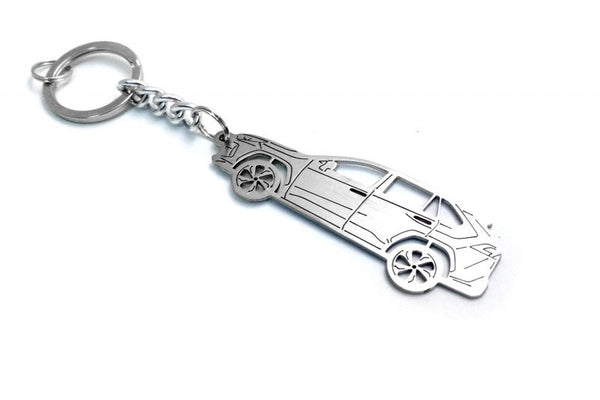 Car Keychain for Toyota Rav4 V (type STEEL) - decoinfabric