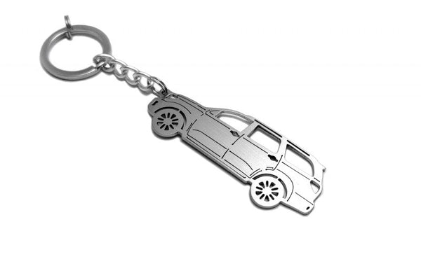 Car Keychain for Toyota Sequoia II (type STEEL) - decoinfabric