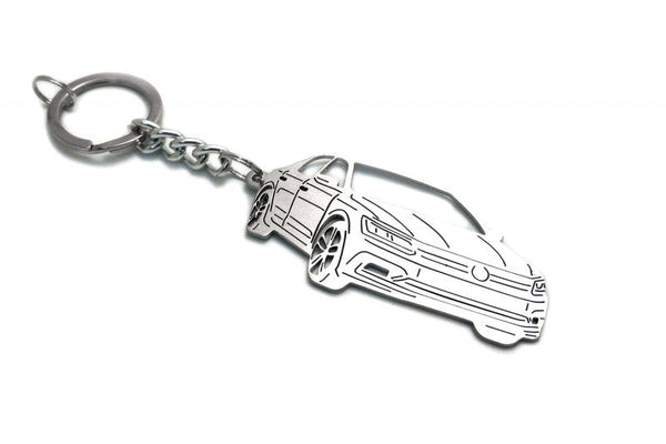 Car Keychain for Volkswagen Passat B7 USA (type 3D) - decoinfabric