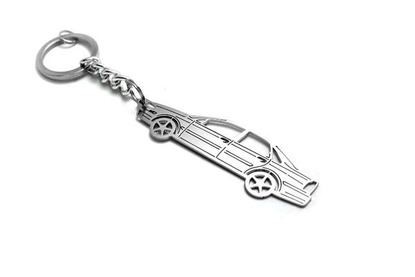 Car Keychain for Volvo S80 I (type STEEL) - decoinfabric