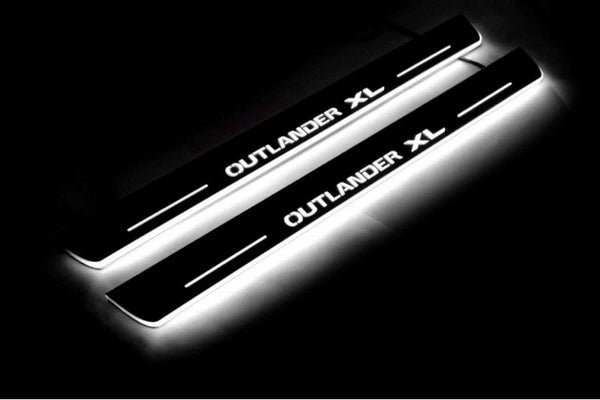 Mitsubishi Outlander II Car Light Sill With Logo Outlander XL - decoinfabric