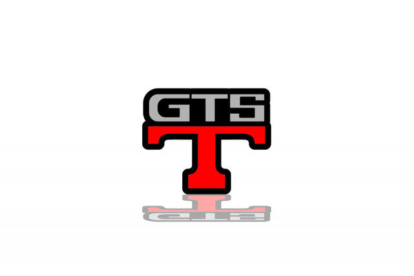Nissan Radiator grille emblem with GTS-T logo - decoinfabric