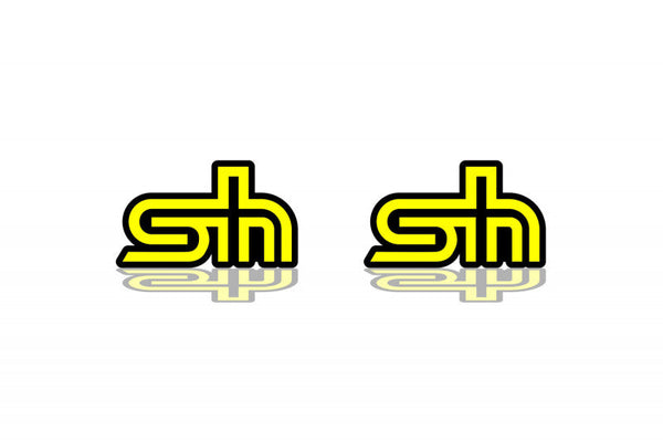 Subaru emblem (badges) for fenders with SH logo - decoinfabric