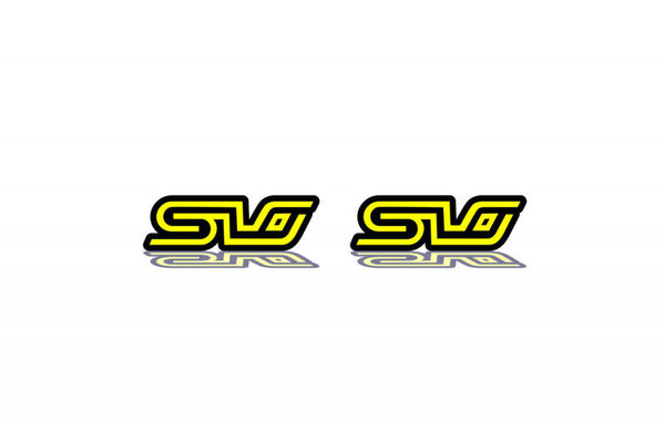 Subaru emblem (badges) for fenders with SLO logo - decoinfabric