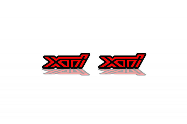 Subaru emblem (badges) for fenders with XTI logo - decoinfabric