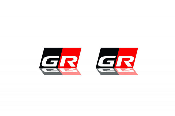 Toyota emblem for fenders with GR logo - decoinfabric