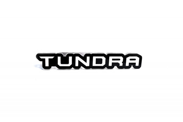 Toyota Radiator grille emblem with Tundra III logo - decoinfabric