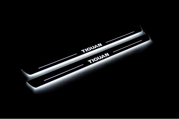 Volkswagen Tiguan I Car Light Sill With Logo Tiguan - decoinfabric