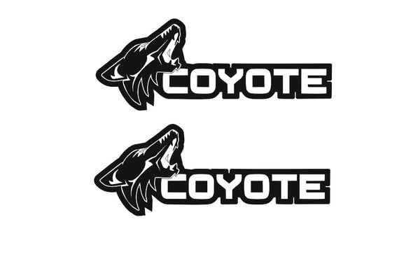 Ford Mustang emblem for fenders with Coyote logo (type 11)