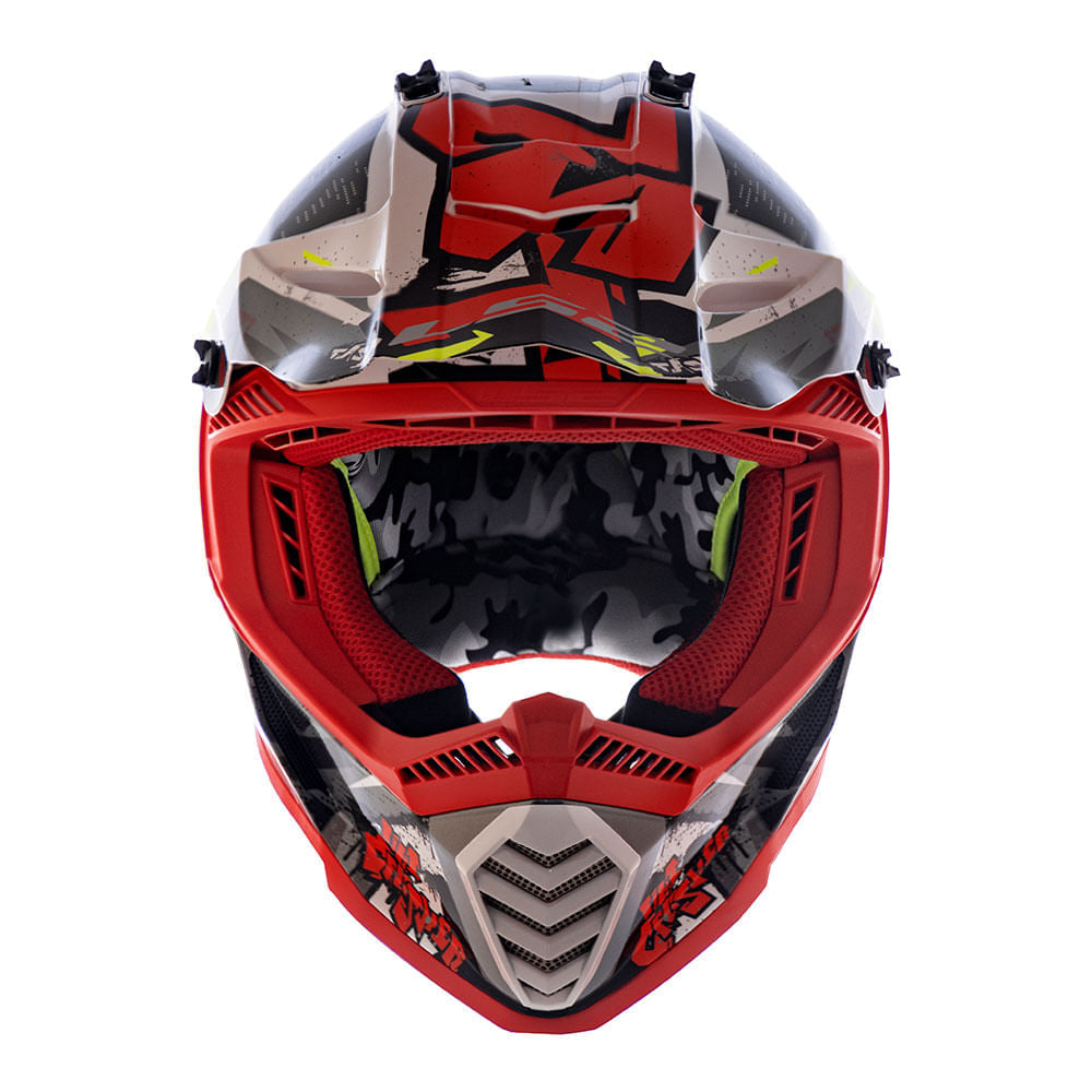 CAPACETE FAST MX437 CRUSHER 3